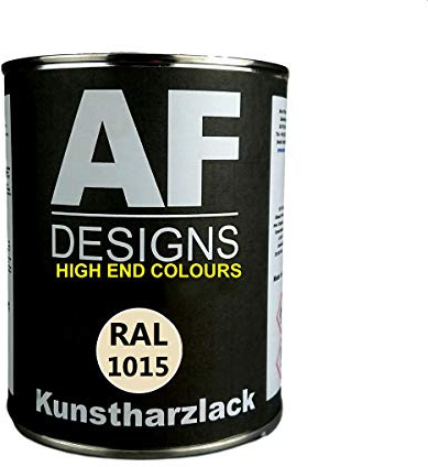 1 Liter Kunstharz Lack Buntlack Kunstharzlack RAL1015 HELLELFENBEIN glänzend