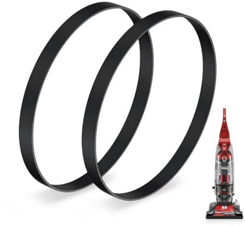 JEDELEOS Replacement Flat Non-Stretch Belts for Hoover WindTunnel 3 Pro Pet Upright Vacuum Model UH72625, UH72630, UH72635, UH70930, UH70935, UH70936, UH70937 and UH70939 Series (Pack of 2)