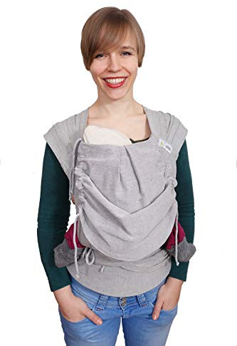Madame Jordan Mei Tai - Wrap Conversion - ab Geburt - Made in Berlin (pur grau)