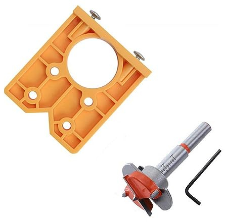 Shallho 35 mm Apertura Cerniera Regolabile Forstner Trapano Cerniera