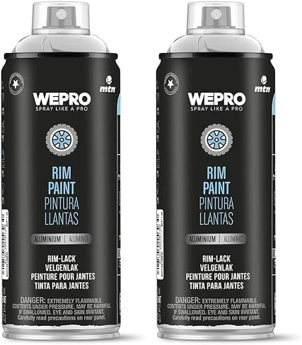 Montana Colors MTN PRO Aluminio Llantas - Spray 400 ml (Paquete de 2)
