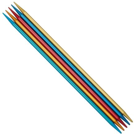 addi Colibri Stricknadeln mit Doppelspitze, 20 cm x 6,00 mm
