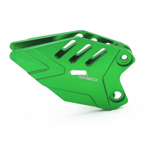 AFGIFT Motorrad Sturzpads Für Kawasaki Ninja 650 Z650 Ninja 650 Motorradzubehör Fußraste Fußstütze Vorderradbremszylinder Fersenplatten Schutzfolie (Farbe : Green, Size : Ninja 650)