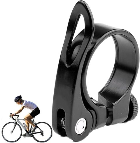 Gkumgwo Sattelstützenklemme | Ergonomische Schnellspann-Sattelstützenklemme – Reise Benutzerfreundliche Sattelklemme, Fahrradzubehör für Mountain Road Folding Radfahren