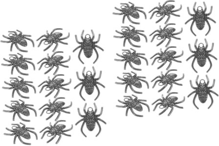 NUOBESTY 40pezzi Decorazioni Halloween Ciondoli Forma Per Tende Da Doccia e Feste Accessori Per Fai Te e Decorazioni Goth Per Casa e Speciali