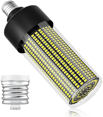 WENNI 100W LED Mais Glühbirne E27/E39,6000K Kaltweiß 14480LM ersetzt 1000W | 220V LED Lampe ohne Flimmern augenschonend für Werkstatt Lager Gewerbe Werkstatt Garage Ausleuchtung 2Jahre Garantie