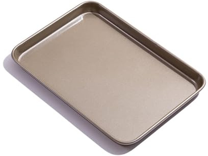 NVOQILIN Plaque de cuisson rectangulaire en acier au carbone avec revêtement anti-adhésif pour cuisson à haute température et utilisation professionnelle en cuisine