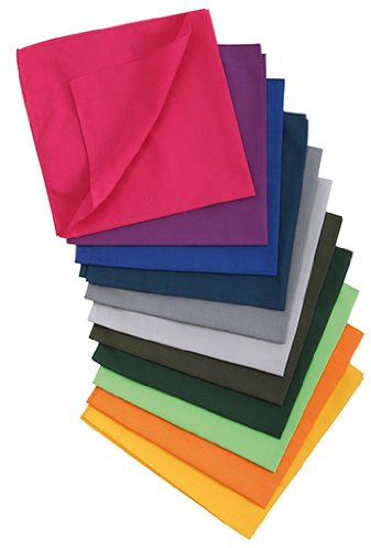 Myrtle Beach Bandana Kopftuch, Biker Tuch, Piratentuch, viele Farben Orange,1 Stück