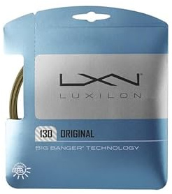 Luxilon - Big Banger Original, Tennis Saiten, 1,38er, Polyester, Tennisracketstring, Elektrische Gitarre