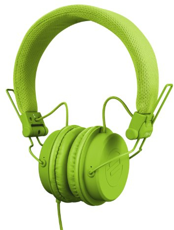Reloop RHP-6 green - cuffie ultracompatte per DJ e lifestyle con bassi profondi, medi in sintonia e alti trasparenti, costruzione chiusa, verde
