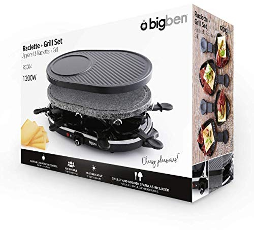 Appareil à raclette et grill Bigben Interactive RG004