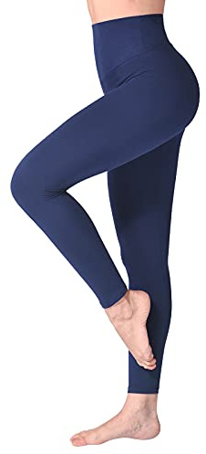SINOPHANT Legging Femmes Pantalon de Sport, Jegging Taille Haute Femme Yoga Opaque Doux Grande Taille