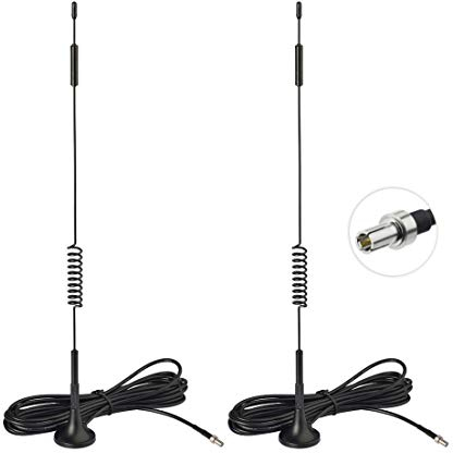 Bingfu 4G LTE 7dBi Magnetic Base TS9 Antenna 2-Pack for MiFi Hotspot Router USB Modem Netgear LB2120 Nighthawk M1 MR1100 M2 MR2100 AC785 AC797 AC790 AC810 Huawei E5577 E5573 E5785 E8372 E3372