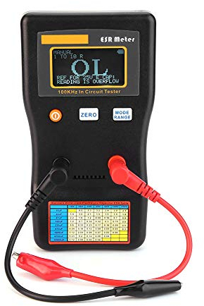 Oumefar Testeur de Circuit à distance automatique condensateur résistance capacité mètre Diode triode capacité Inductance multimètre testeur de composants