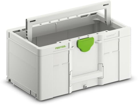 Festool Systainer³ ToolBox SYS3 TB L 237 - Offen & koppelbar | 27,4 l Volumen, 508 x 296 x 237 mm, T-LOC-System, inkl. Beschriftungsfeldabdeckung