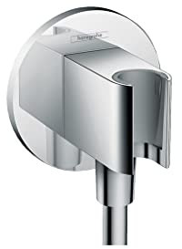 hansgrohe Handbrause 1/2 Gewindeanschluss in Chrom, 26487001 Wandauslass