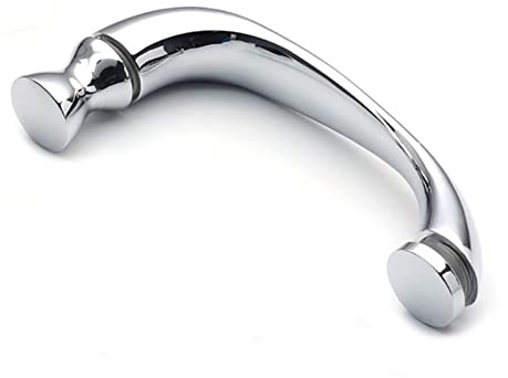DTDMY Doccia con Manico in Vetro con Maniglia con rondelle, manopole da Bagno per Interni | Adatto per Box Doccia Grip (Size : 160mm)