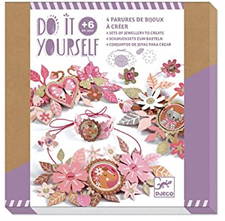 Djeco Do it Yourself Schmuckset, weich, 4 Stück