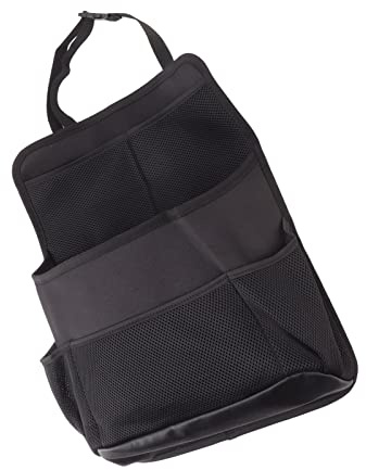 Naroote Auto Rücksitz Organizer Tasche, Kunstleder Universal Einfache Installation Auto Rücksitz Halter Tasche für Spielzeug für Tablet