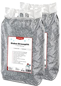 Streusplitt 15 kg Sack Streugranulat als Streusalz Ersatz Umweltfreundlich Salzfrei 2-5 mm Körnung