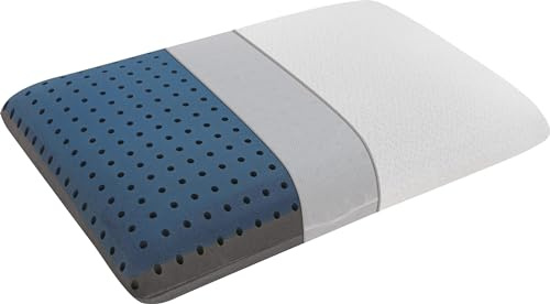 Pharmedis - Kühlung Orthopädisches Nackenstützkissen - Memory Foam - Ergonomisches Seitenschläfer Kissen - Bauchschläfer Kissen - Rückenschläfer Kissen - Nackenschmerzen - Nackenverspannungen