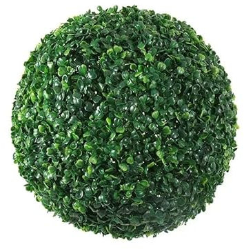YMYGCC 15-50cm künstliche grüne Pflanze Gras Ball simulierten Buchsbaum dekorative Ball Balkon Hof Garten Hochzeit Haus Dekoration(48cm)