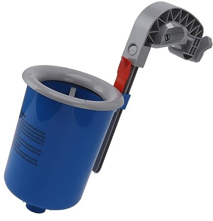 HOKZYHOUSE Pool-Zubehör, Oberirdischer Pool-Oberflächen-Skimmer, Blauer, Wandmontierter Automatischer Pool-Oberflächen-Skimmer für die Poolreinigung
