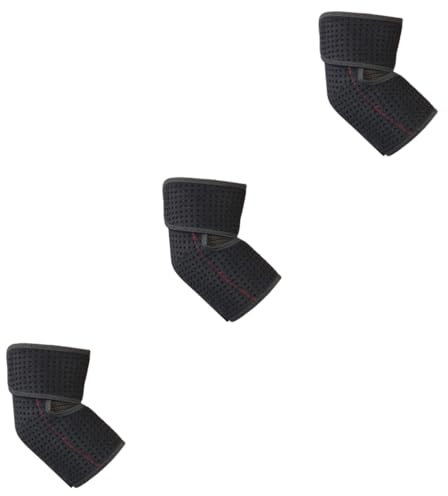 Mobestech 3stücke Ellenbogenstütze Atmungsaktive Ellenbogenmanschette Elastische Armstütze Für Sport Tennis Fitness Gelenkschmerzenlinderung Ergonomisches Design Stabilisierend Und