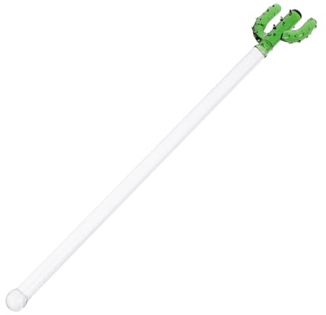 TOPBATHY 2 Pcs De Mélange De Cactus Agitateur De Boisson De Fête De Cactus Mélangeur De Fruits Boisson Au Café De Mélange De Café D'Agitation De Cactus Réutilisable