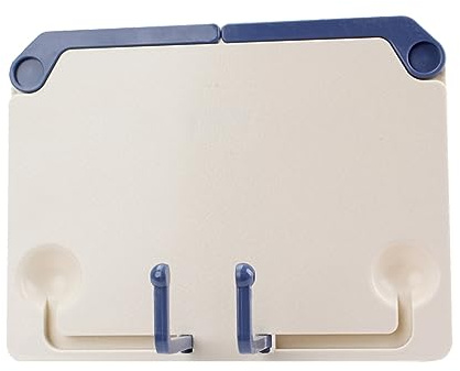 BESTonZON Verstellbarer Musik Buchhalter Aus Robustem Faltbarer Desktop-notenständer Mit Flexibler Klammer Für Bücher Tablets Und Notenblätter Für Schule Und Musikpraxis Weiß