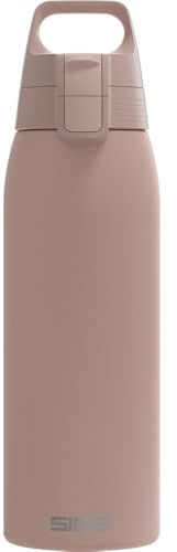 SIGG – drickflaska i rostfritt stål – Shield ONE Dusk – lämplig för kolsyrade drycker – läckagesäker – fjäderlätt – BPA-fri – utomhus och fitness – 1,0 l