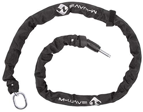 Schlosskette für >Ringchain XL< M-WAVE<, 1400 mm lang, schwarz