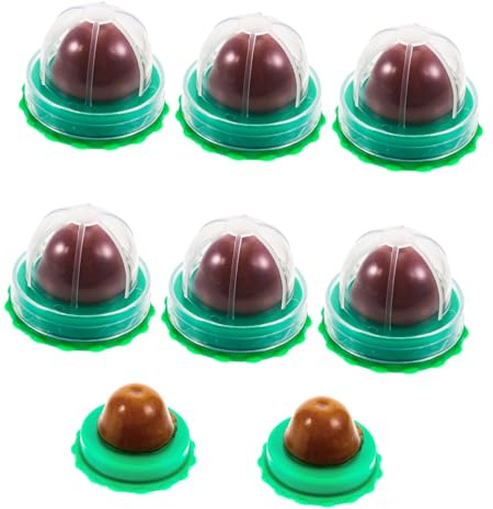 Toyvian Piruleta De Hierba Gatera para Gatos Mordisqueable Funda De Hierba Gatera Paquete De 8 Unidades Snack para Gatos Digestión y Limpieza Dental