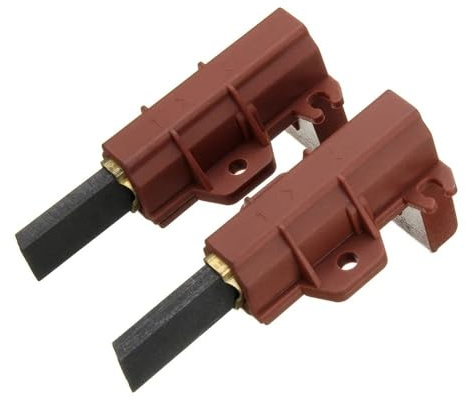 Paar Kohlebürsten und Halter for Waschmaschinenmotoren, Kohle-Elektromotoren for Ariston Indesit Welling