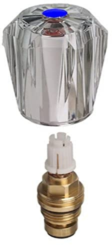 Cornat TEC302401 Ventiloberteil, Acryl, 1 / 2 Zoll, uni blau