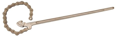 KS Tools 963.1715 BRONZEplus Giratubi a catena Ø max.150 mm versione leggera