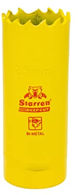 Starrett DCH0100 25 mm BI METALL DEEPCUT hålsågar