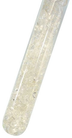 Varilla de piedras preciosas para la energetización del agua potable, de 25 cm, llena de finas gemas: claridad