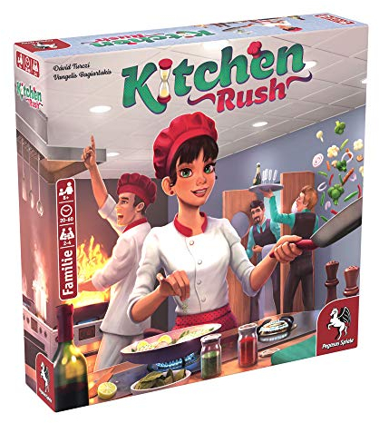Pegasus Spiele 51223G - Kitchen Rush, 2-4 Spieler