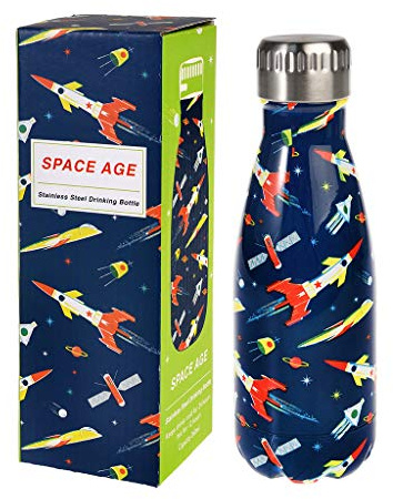 Bouteille réutilisable en acier inoxydable de 260 ml.