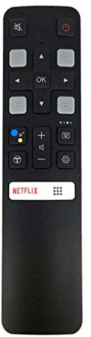NOWON Télécommande RC802V FMR1 pour TCL LCD TV 65P8S 55P8S 55EP680