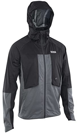 Ion MTB-Regenjacke Shelter 3L Grau Gr. S