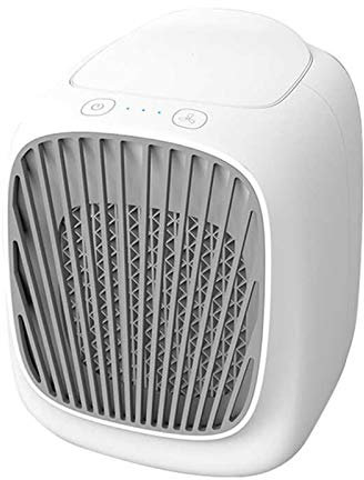 VELLOW Nuovo Mini USB Air Cooler Home Desktop Condizionatore d'Aria di refrigerazione for Interni Umidificazione Mobile Portatile Ventilatore Elettrico raffreddato ad Acqua