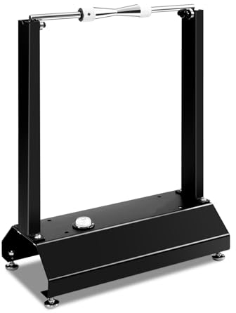 SOARS Equilibradora de Ruedas Moto, Equilibradora con Conos de Centrado Ajustables, Soporte de Equilibrado Portátil, Equilibradora Universal de Ruedas, Equilibradora, Dispositivo de Equilibrado