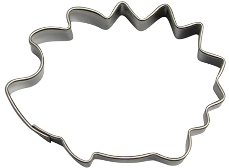 BekkiB – utstickare liten igelkott – ca 4,5 x 3,4 cm – diskmaskinssäker höstkakskärare av rostfritt stål – för bakning av kakor och utskärning av fondant – 7986