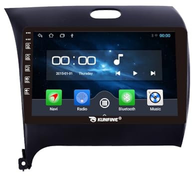 Quad Core 4G+64G Car CarPlay Android Auto 9 IPS Display Navigation Stereoanlage Touchscreen Haupteinheit Pad Tablet Rückfahrkamera GPS Radio Media Player für Kia K3 2009-2018