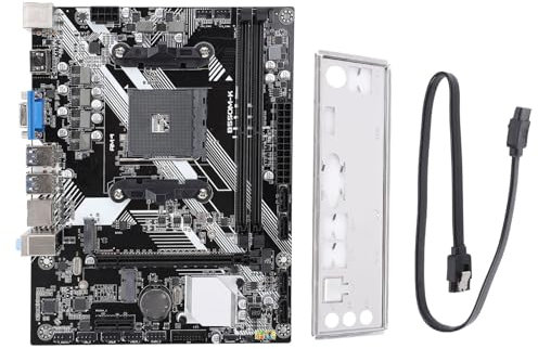 Yanmis Scheda Madre B550M K, M ATX Double Channel DDR4 Madono Massimo 64 GB, NVME M.2, PCIE 3.0, SERIALATA 3.0, USB 3.0, Interfaccia Multimediale HD VGA Compatible Gaming Board