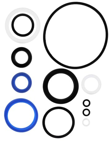 O-ring Silikon 10 Stück für Kfz Öldichtungssätze | Hochtemperatur Reparaturringe, Hochdruck Dichtungsringe, Dichtungsringe Sanitär