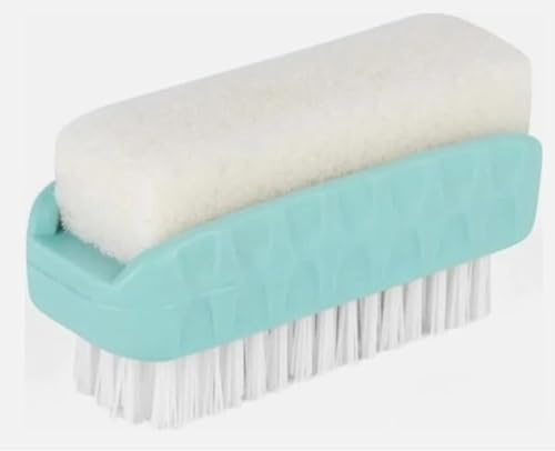 Pierre ponce avec brosse pour ongles pour enlever callosités pédicure soins pieds mains