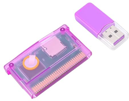 TIKATARER Cartuccia di Gioco Flash per SP IDS, Cartuccia SD, di Gioco retrò con Supporto Scheda di Memoria da 2 GB FAT16, Salvataggio del Backup dei Progressi (#2)